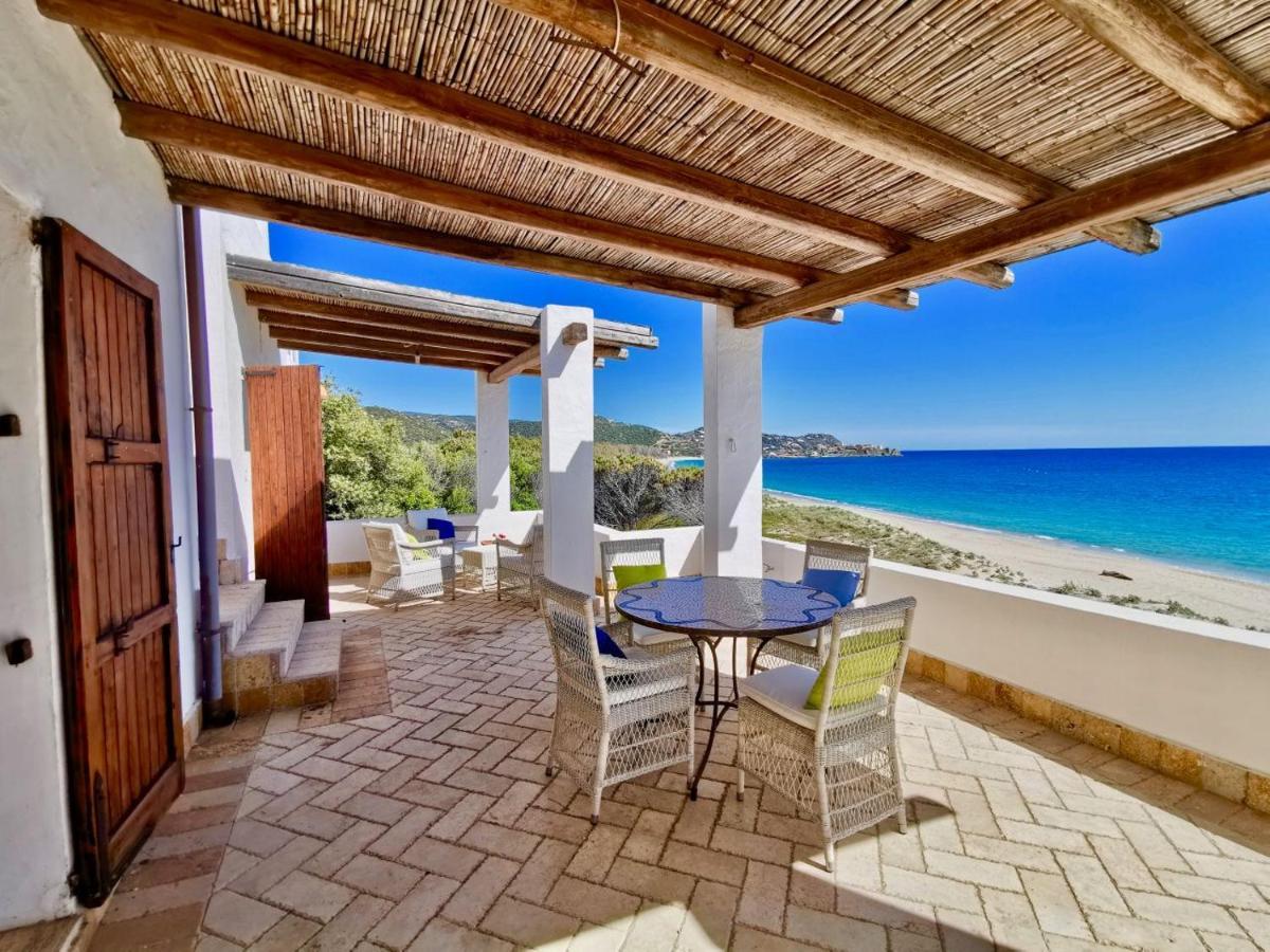 Appartement Beachfront House Geremeas Sardegna Extérieur photo